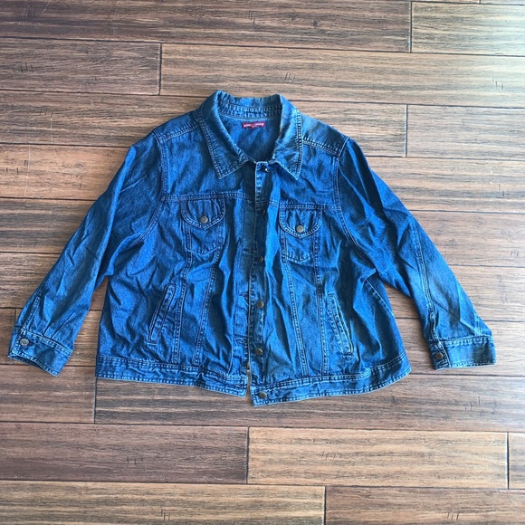 017. Jessica London Denim Jacket - Picture 7 of 9